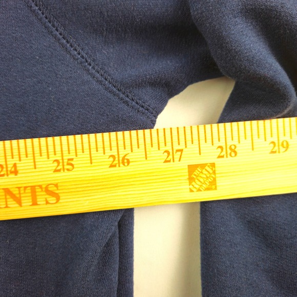 Antigua Chicago Cubs MLB Navy Blue Goalie Pullover Hoodie Sweatshirt XL - Picture 8 of 10